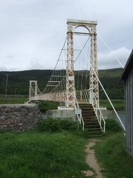 Pollhollick Suspension Bridge Load limited to 4 persons at any one time!