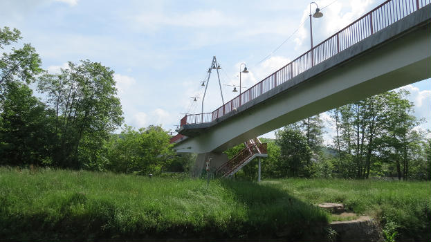 Pont de l'Amitié entre Grosbliederstroff et Kleinblittersdorf.
