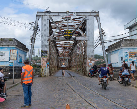 Ponte Dom Pedro II, São Félix, Bahia, Brazil.