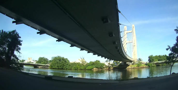 Pont-métro de la ligne 4 du métro de Rio