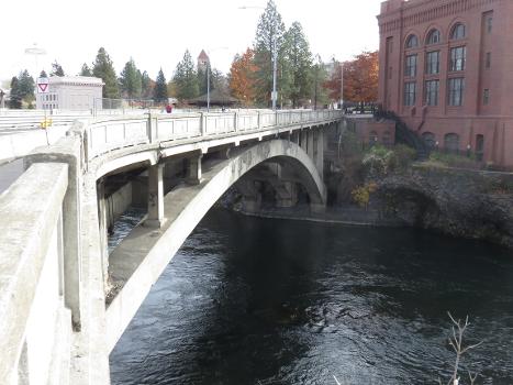 Post Street Bridge over the Spokane River