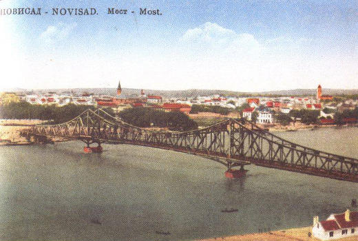 Prince Tomislav Bridge in Novi Sad