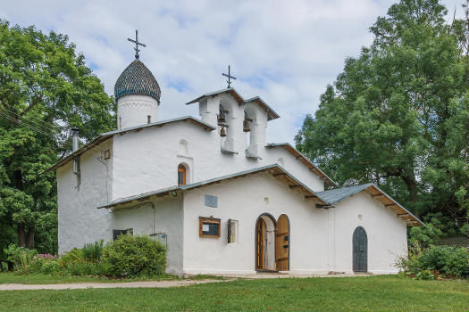 Intercession Church «at Prolom» in Pskov, Russia