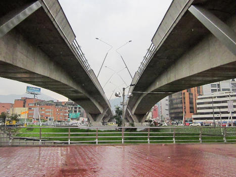 Puente Calle 100 sobre la Diagonal 92