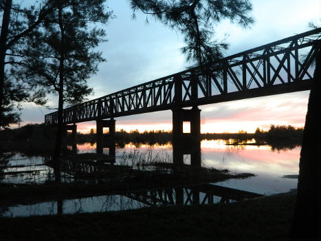 Eisenbahnbrücke Durazno