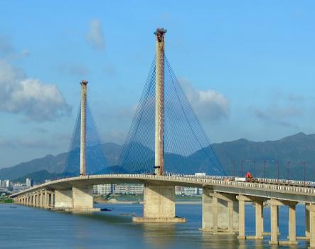 The Qi'ao Bridge in Zhuhai, China