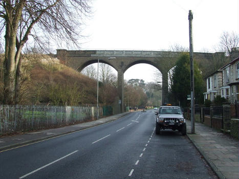 Railway Bridge Railway bridge over Spring Road in Ipswich, Suffolk : The bridge carries the Ipswich to Felixstowe line