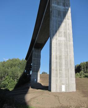 Randselva bridge seen from Kistefos road