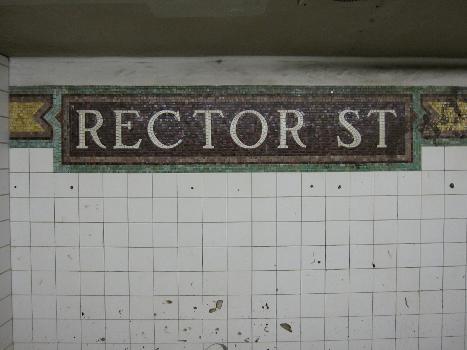 Rector Street Subway Station (Broadway Line)