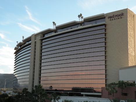 The hotel tower of the Red Rock Resort in Summerlin, Nevada