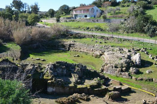 Roman amphitheatre, Forum Traiani (Fordongianus), Sardinia