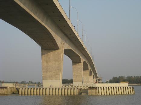 Rupsha Bridge at the Rupsha River in Khulna