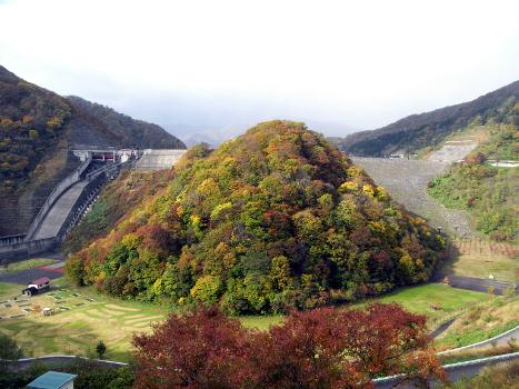 Sagae Dam (Sagaegawa river/Yamagata Pref./Japan)