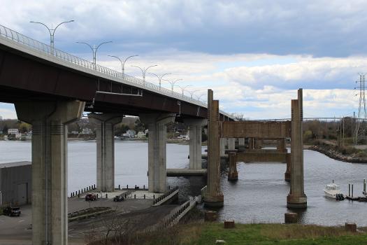 The New Sakonnet River Bridge, opened in 2013.
