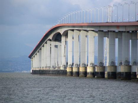 The San Mateo – Hayward Bridge is a bridge crossing California's San Francisco Bay in the United States