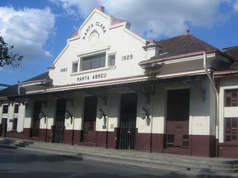 Station building of Santa Clara railway station. Santa Clara (Cuba).