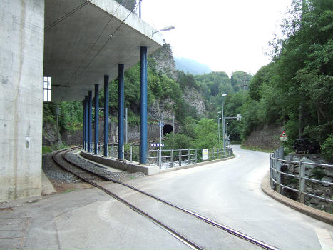 The lower entrance to the first of the Sassal tunnels