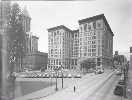 King County Courthouse, Seattle, Washington, 1949, also known as the City-County Building.