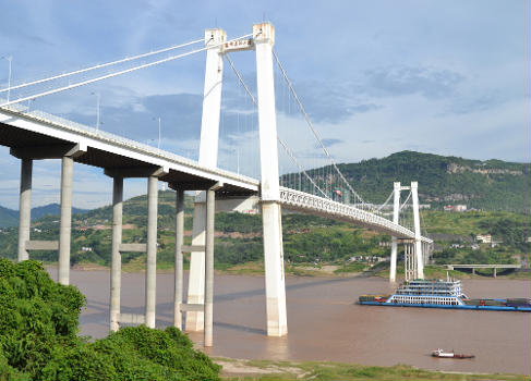 Zweite Jangtsebrücke Wanzhou