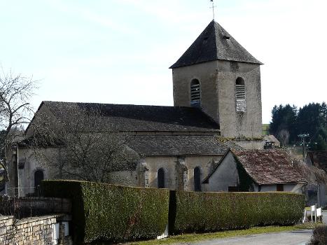 Église Saint-Léger, Ségur-le-Château, Corrèze, France