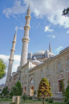 Selimiye mosque in Edirne, Turkey