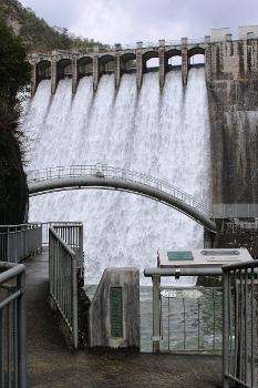 Sengari Dam. Nishinomiya, Hyogo, Japan.
