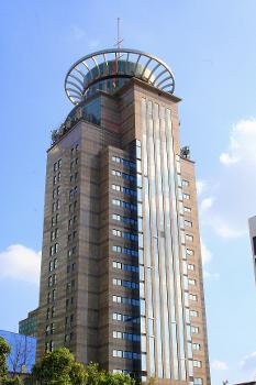 Shanghai Futures Building, located in downtown Shanghai.