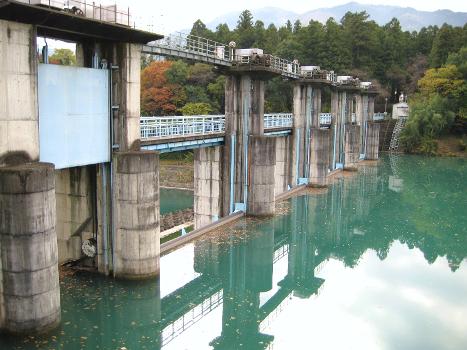 Shinsui Dam lake