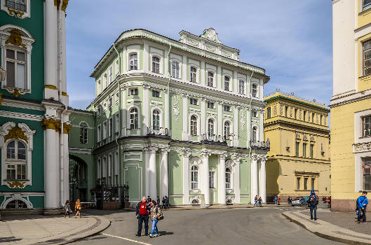 Small Hermitage Building in Saint Petersburg