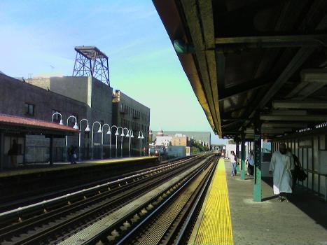 Fordham Road-Jerome Avenue subway station on the Jerome Avenue Line in The Bronx