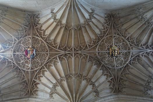 Ceiling in St Davids Cathedral, Wales