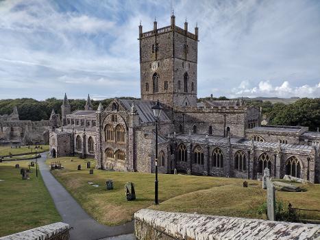 St David's Cathedral in Pembrokeshire, Wales