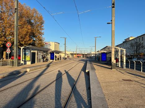 Station de tramway Gare SNCF, Caen