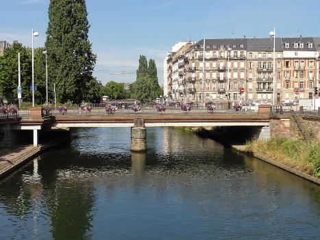 Alsace, Bas-Rhin, Strasbourg, Pont de Paris.