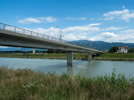 Südstrasse-Brücke über den Rhein, Kriessern SG – Mäder AT