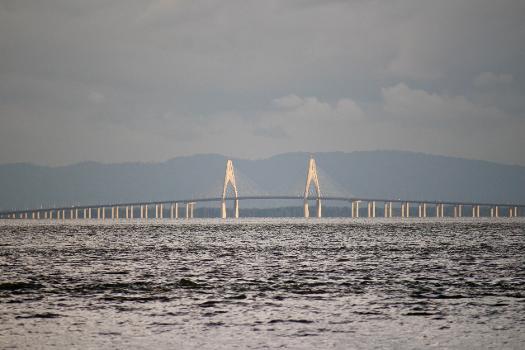 Sultan Haji Omar Ali Saifuddien Bridge on 20 May 2022