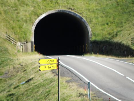 Sumbiartunnilin:The tunnel between Lopra and Sumba is called Sumbiartunnilin. It opened officially in 1997. It is 3,240 meter long (10,630 ft). The tunnel has two lanes.