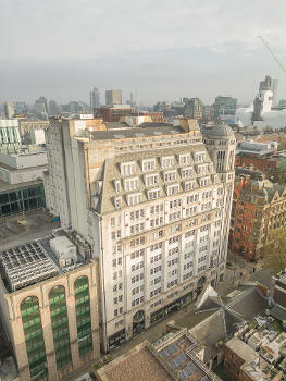Sunlight House Quay Street façade : Aerial photograph