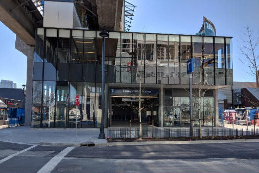 Surrey Central's north entrance is accessible from Central Avenue and City Parkway.