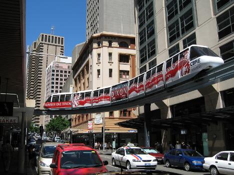 Metro Monorail, Liverpool and Pitt Streets, Sydney, Australia