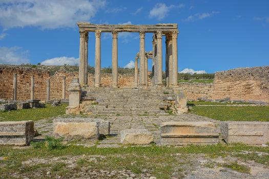 Temple de Caelestis, Dougga