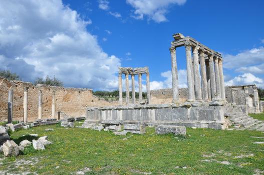 Temple de Caelestis, Dougga