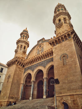 The Ketchaoua Mosque facade front view