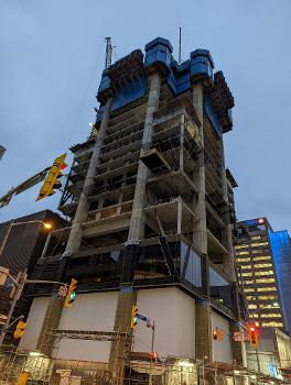 Construction of The One in Toronto