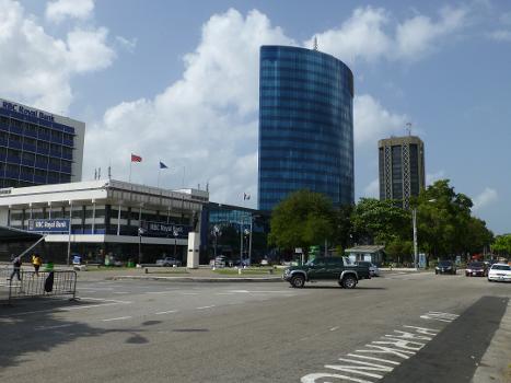 Independence Square, Port of Spain, Trinidad and Tobago.