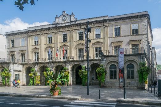 Town hall of Cahors, Lot, France
