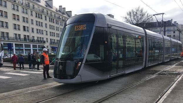 Le nouveau tramway de Caen
