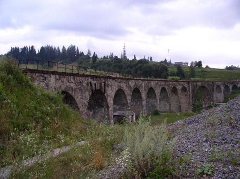 Eisenbahnviadukt Worochta