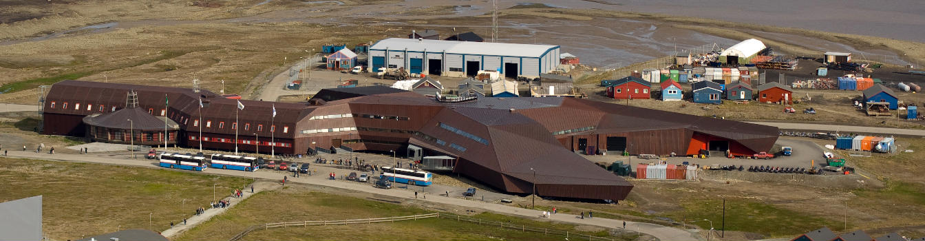 Gebäude des , , Svalbard