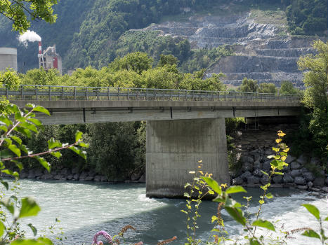 Untervaz-Brücke über den Rhein, Untervaz GR – Trimmis GR